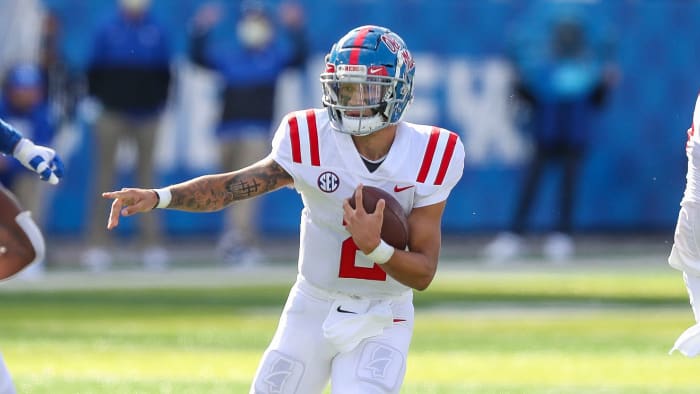 Ole Miss QB Matt Corral vs. Kentucky
